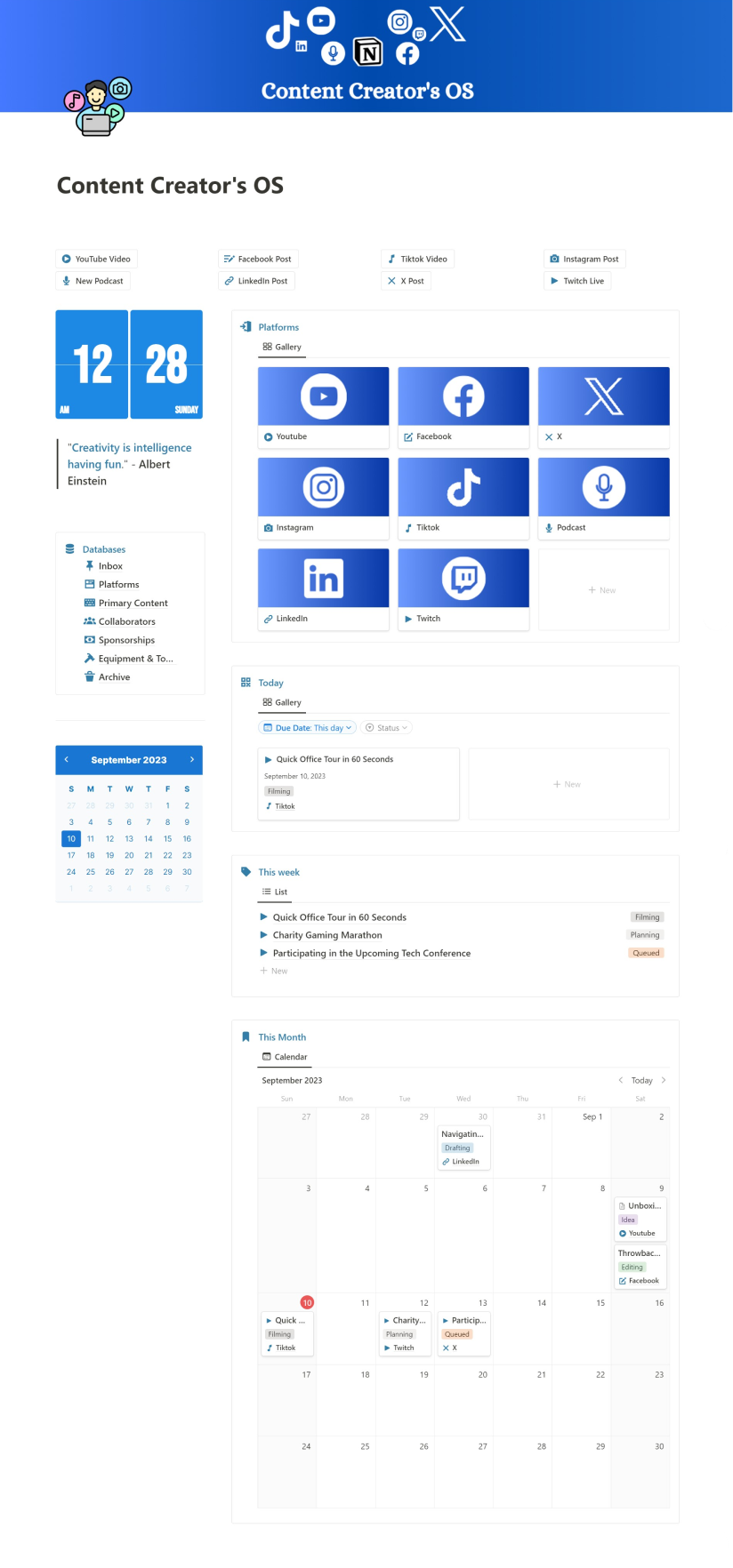 Content Creator's OS media 1
