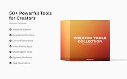 50+ Tools for Creators media 1