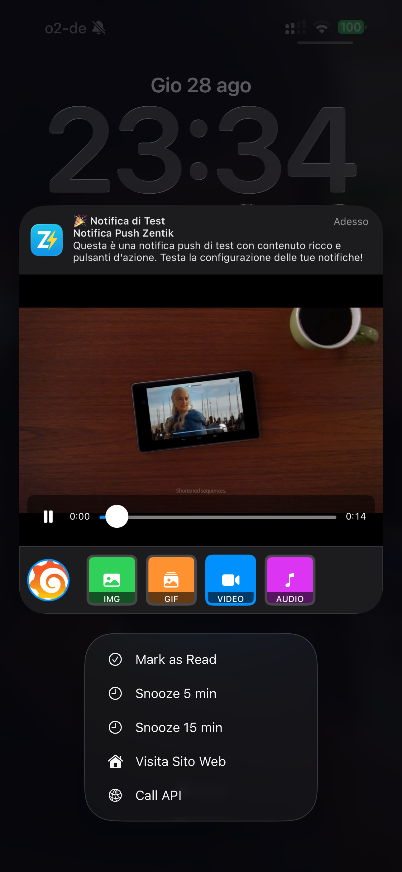 Zentik - Screenshot 2 preview