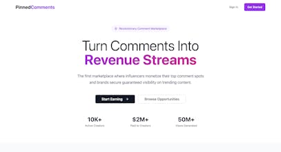 PinnedComments Auction IG pinned comment gallery image