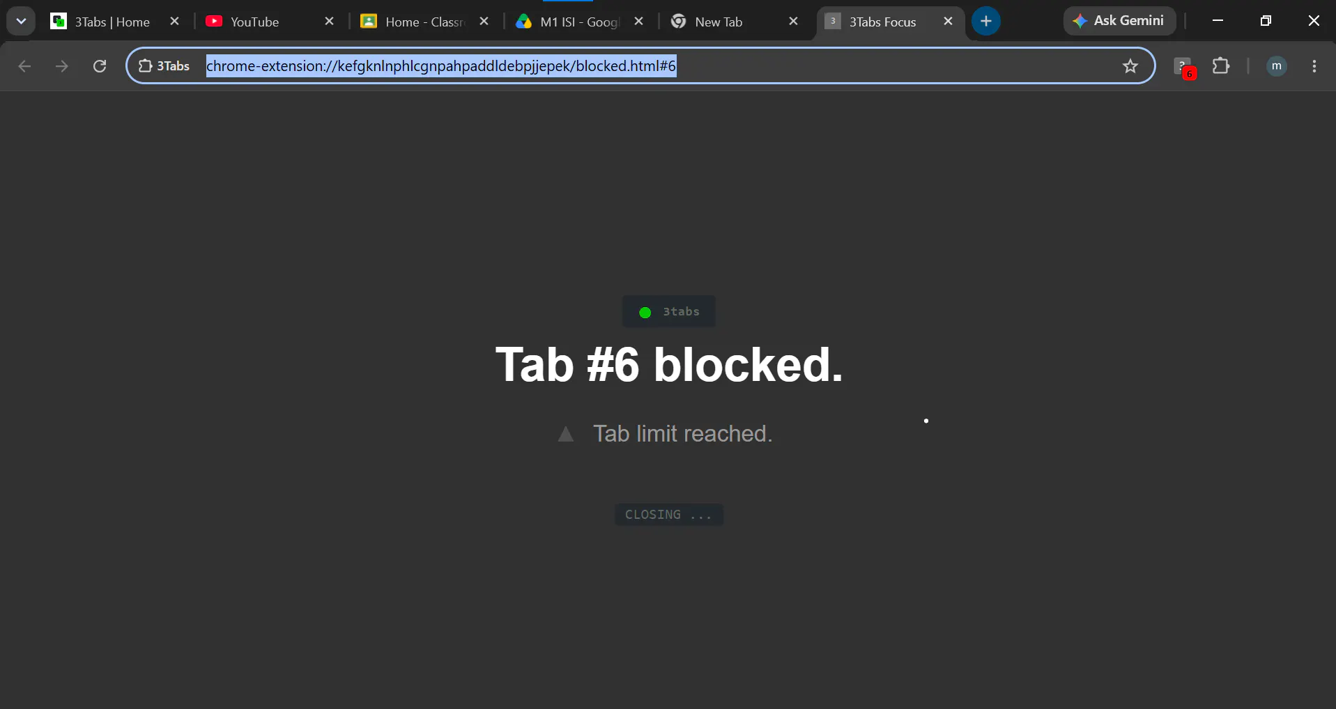 3tabs gallery image