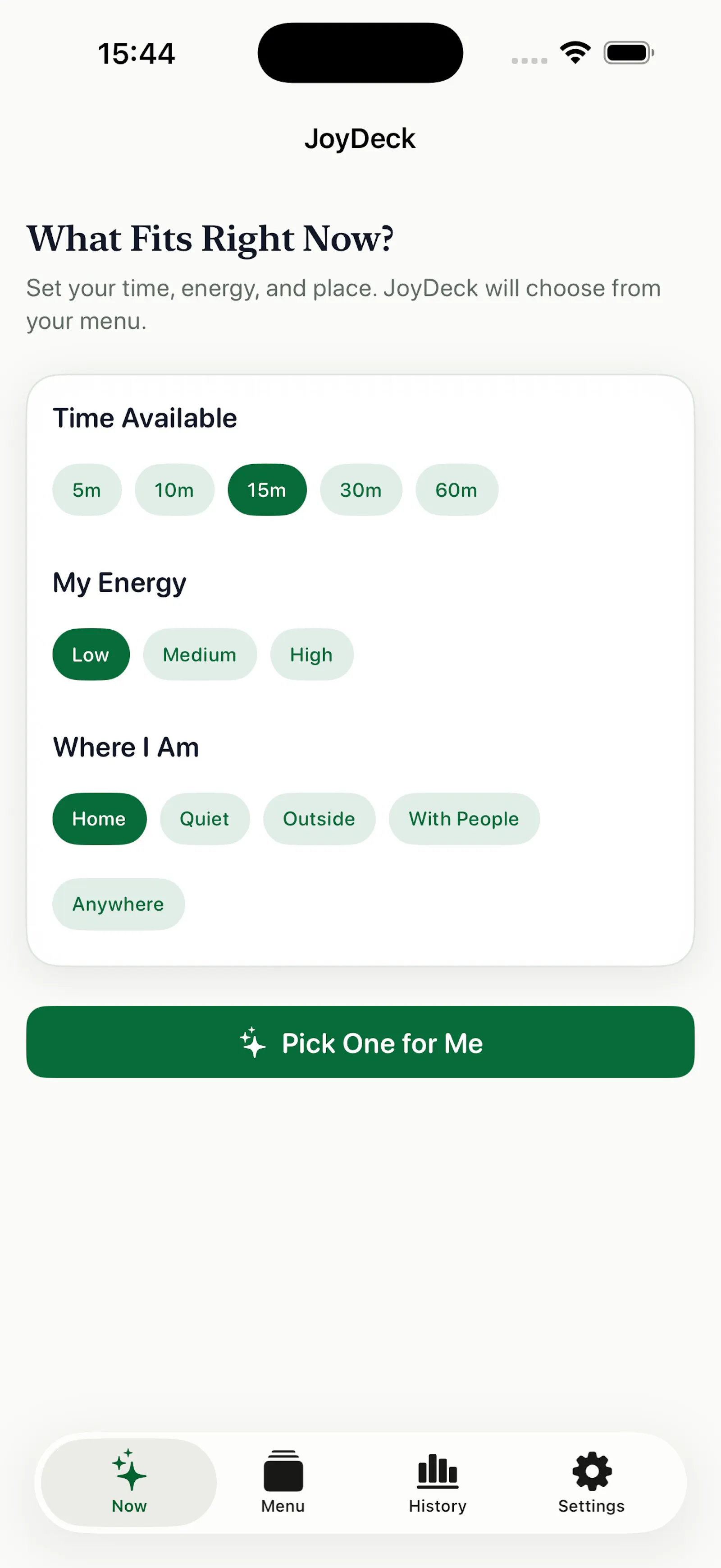 JoyDeck screenshot 2