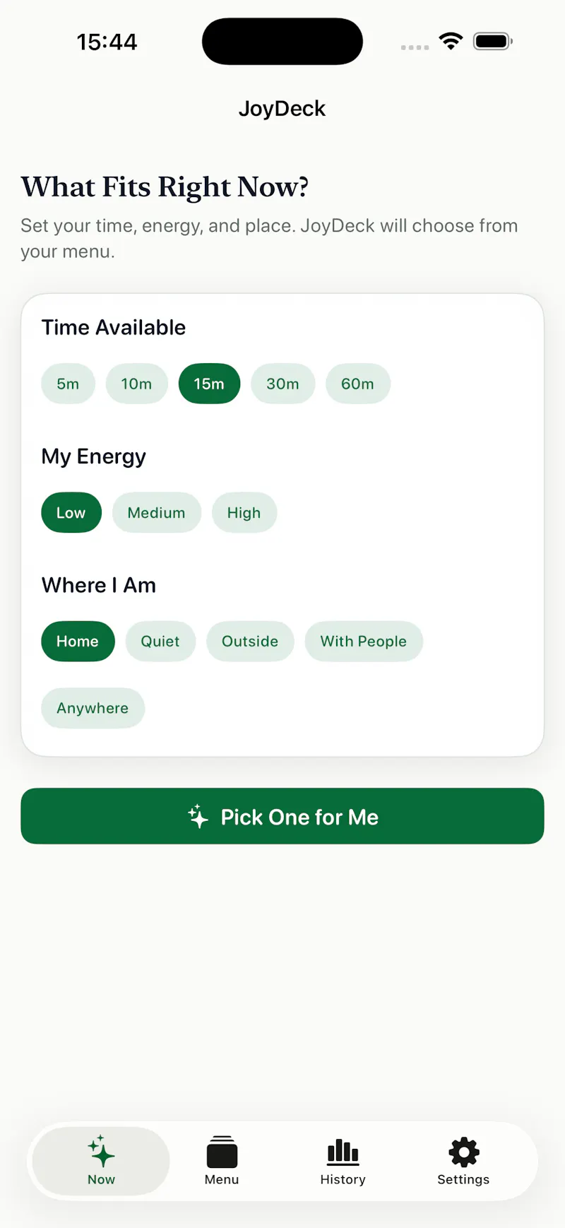 JoyDeck screenshot 2