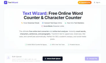 Text Wizard Free Online Case Converter gallery image