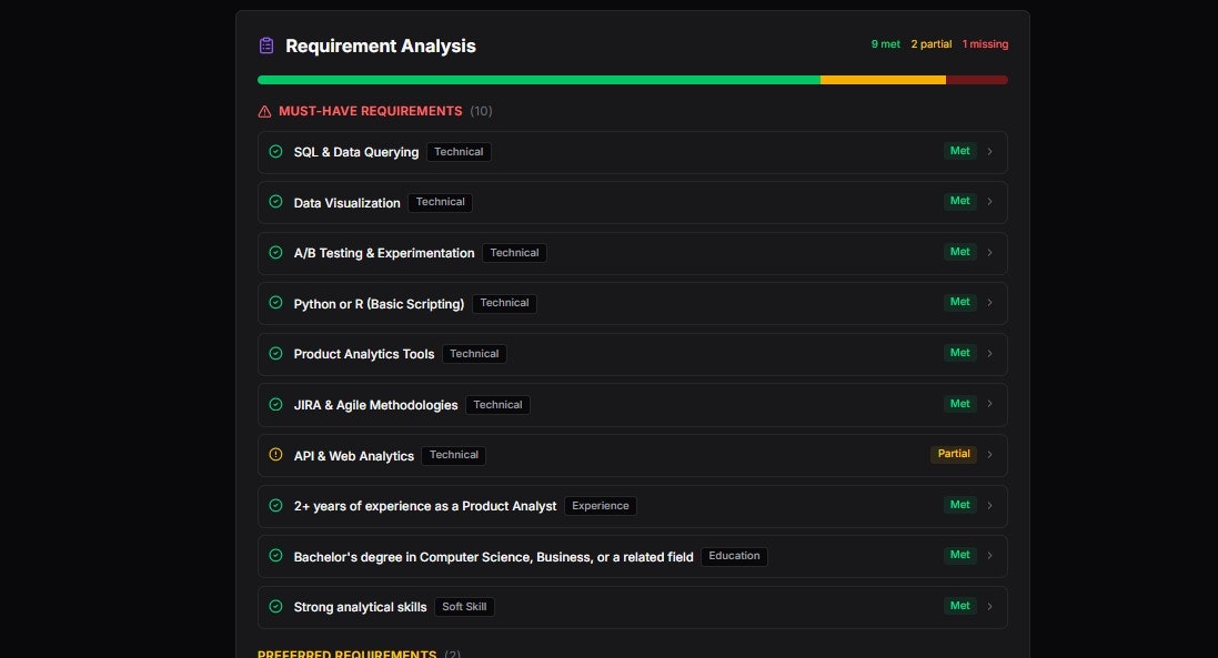 TrueScore - Screenshot 2 showing product features and functionality