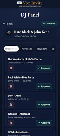 Vox Invite gallery image
