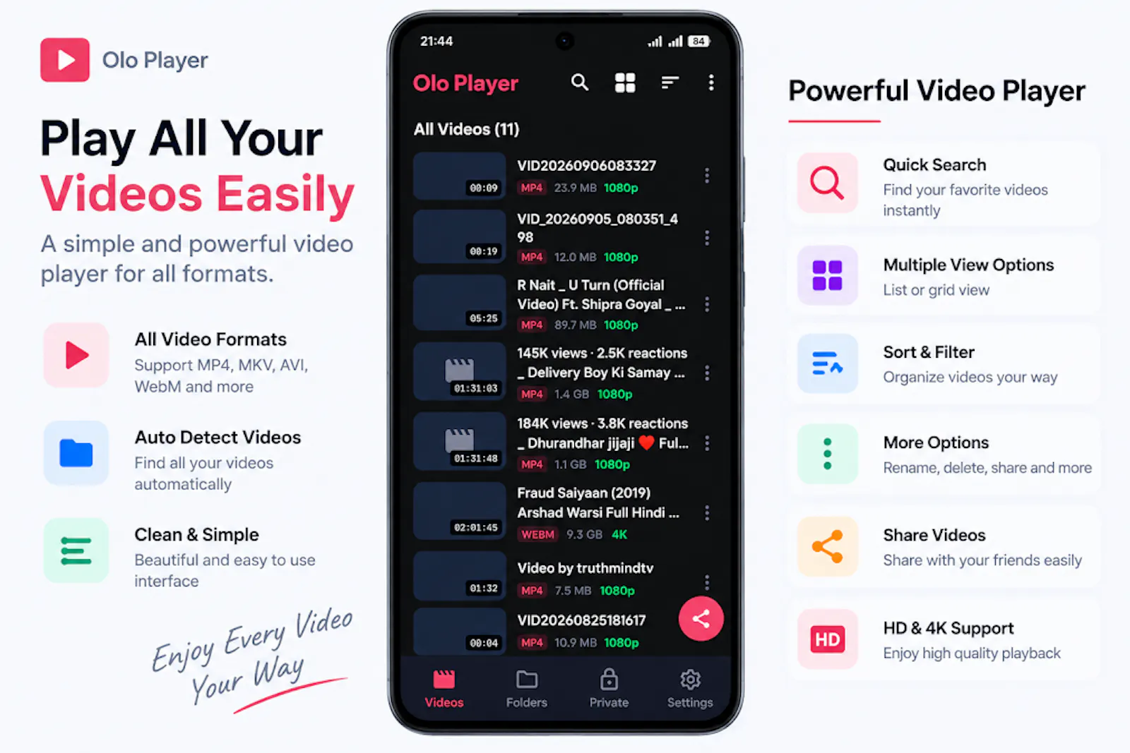 Olo Player screenshot 3