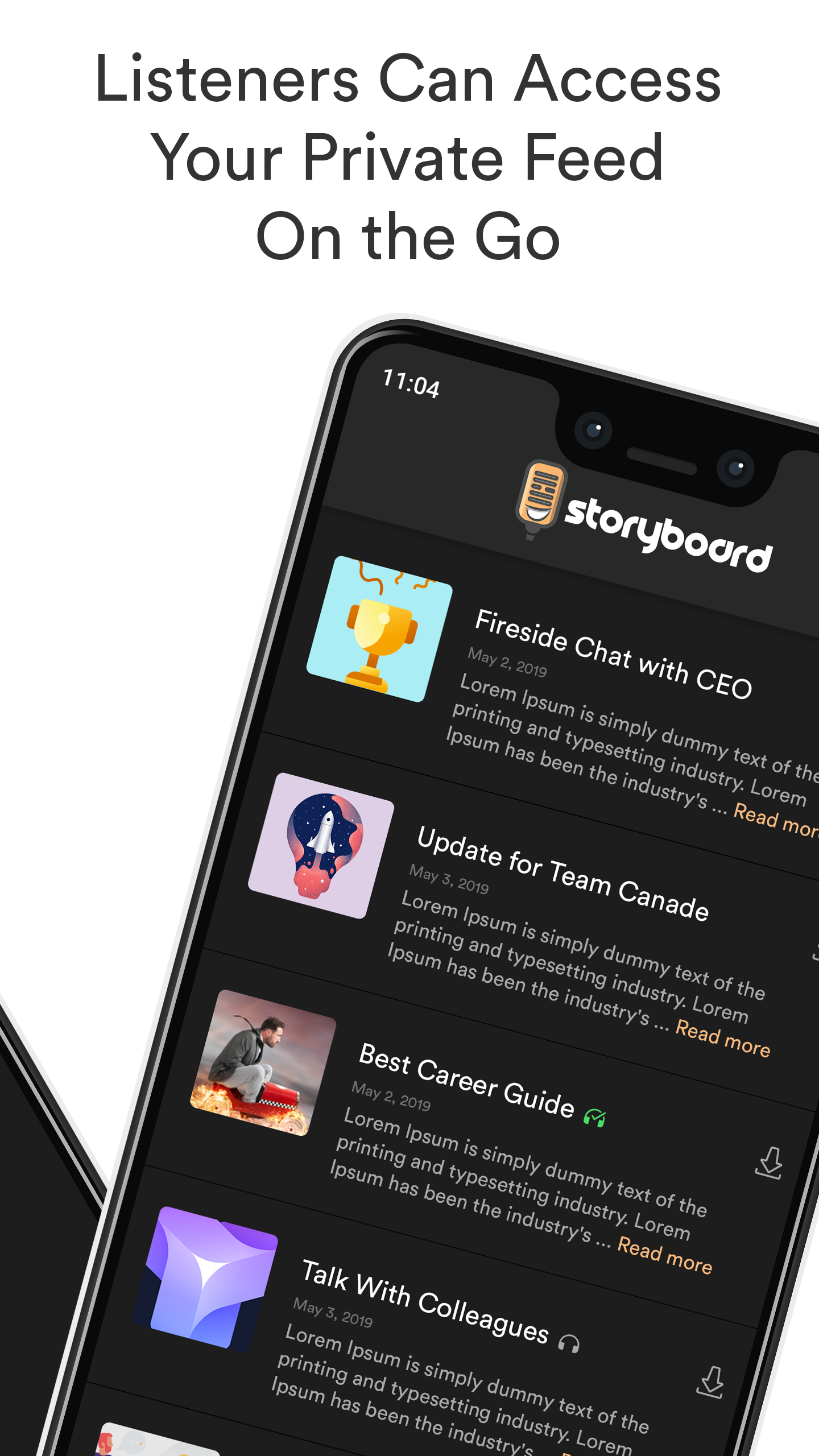 Storyboard Podcasts gallery image