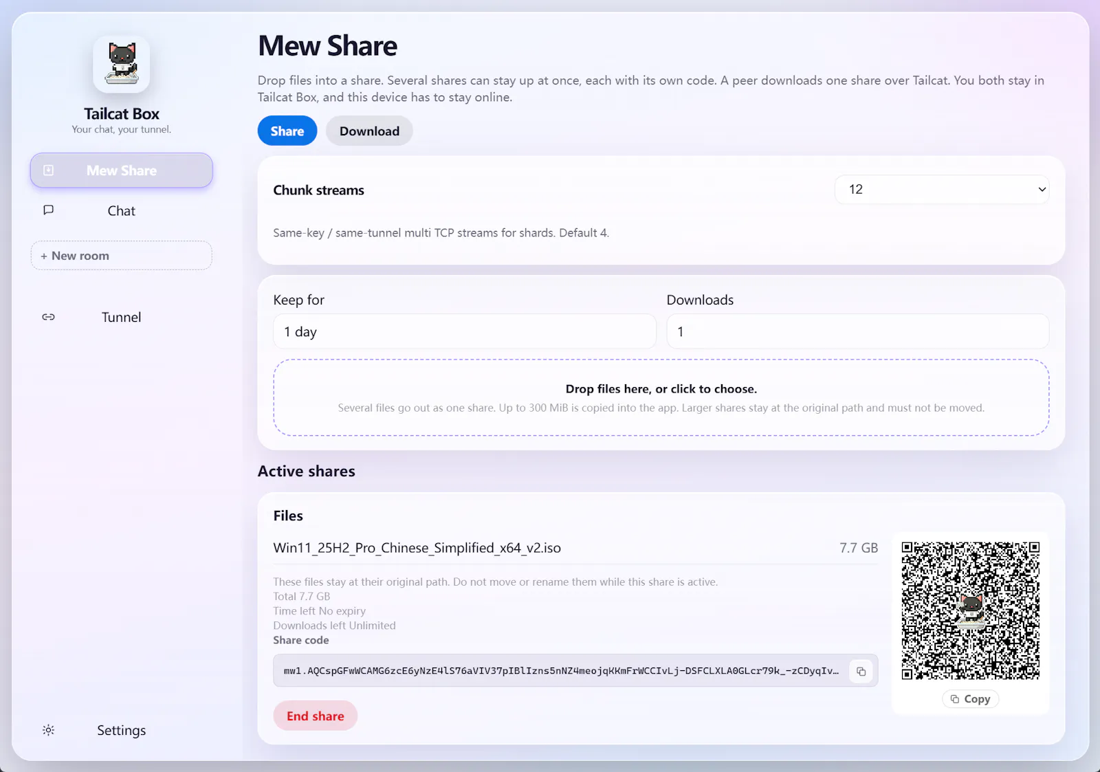 TailcatBox screenshot 3