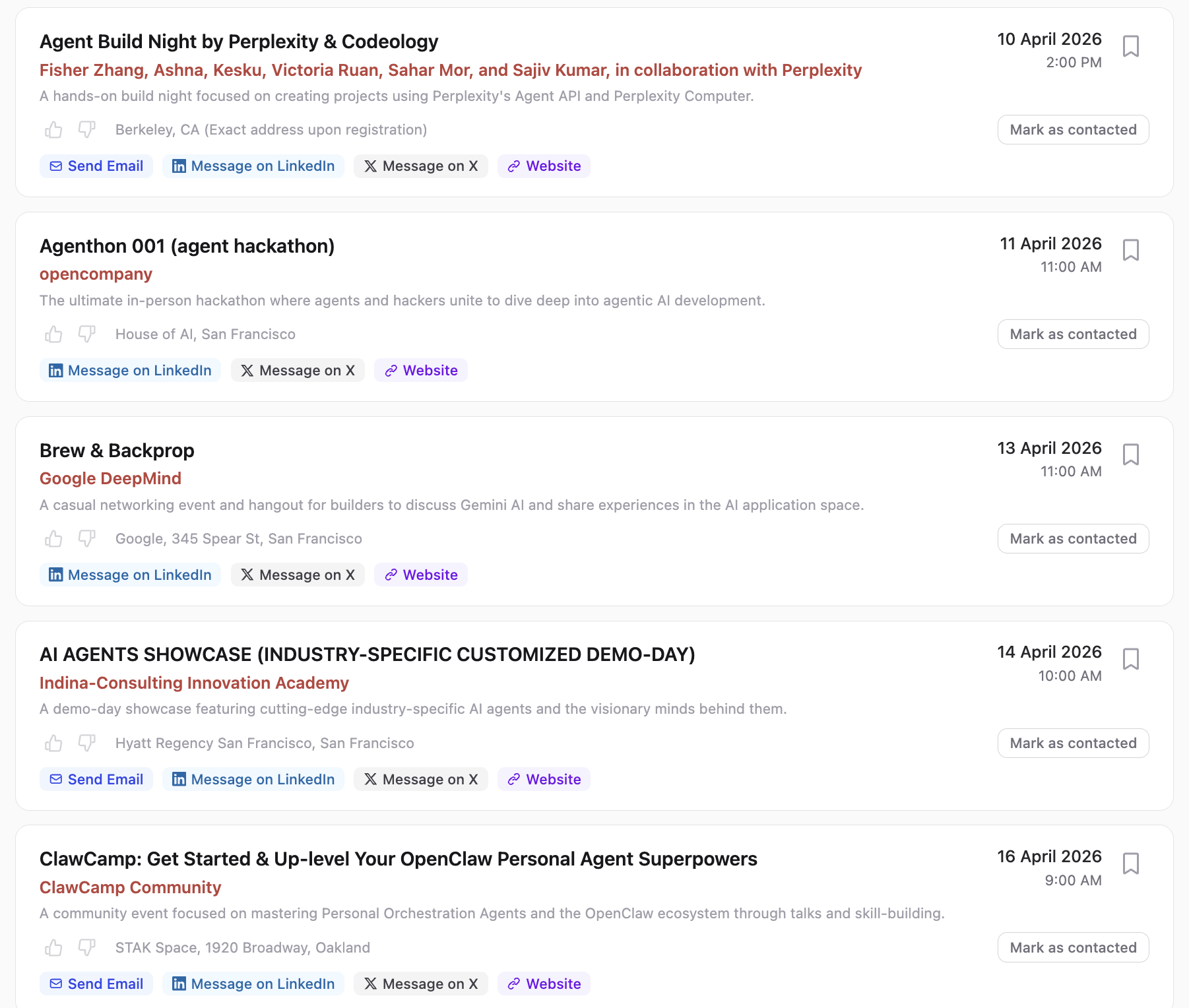 Events Scout gallery image