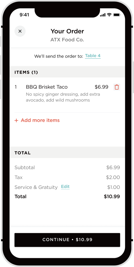 Instamenu gallery image