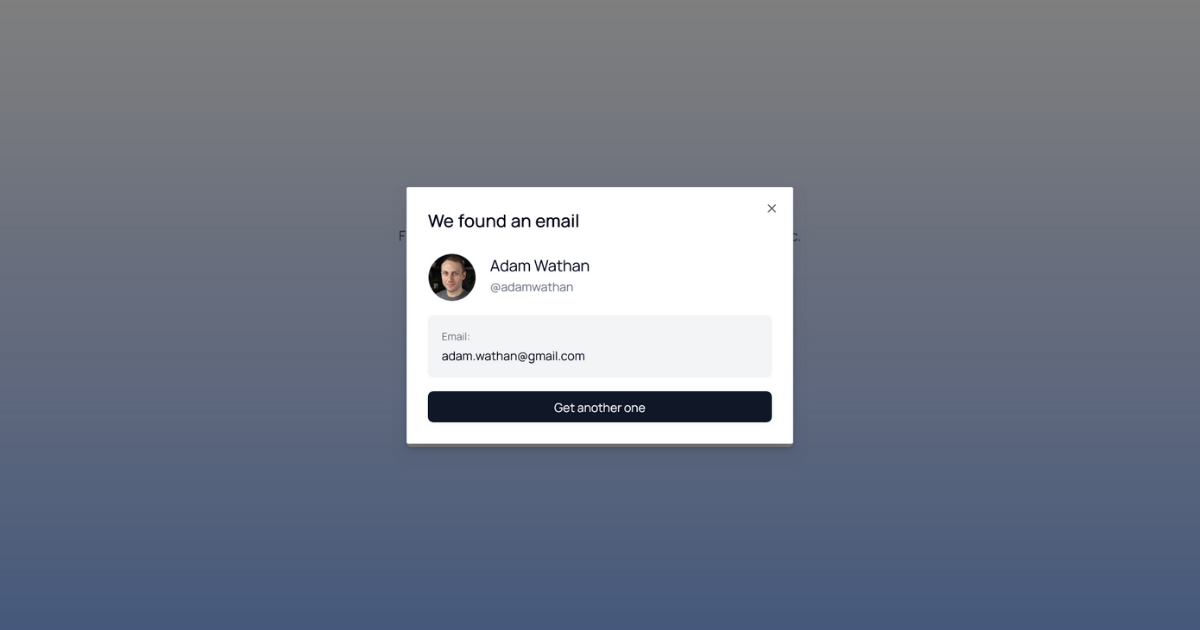 GetGit.Email - Herkese açık olmasa bile GitHub'da herhangi birinin e -postasını bulun. medya 3