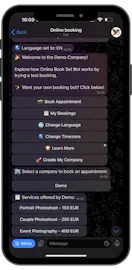 TelegramBooking