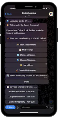 TelegramBooking