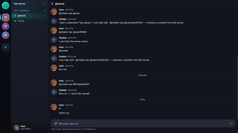 Murmur screenshot 1