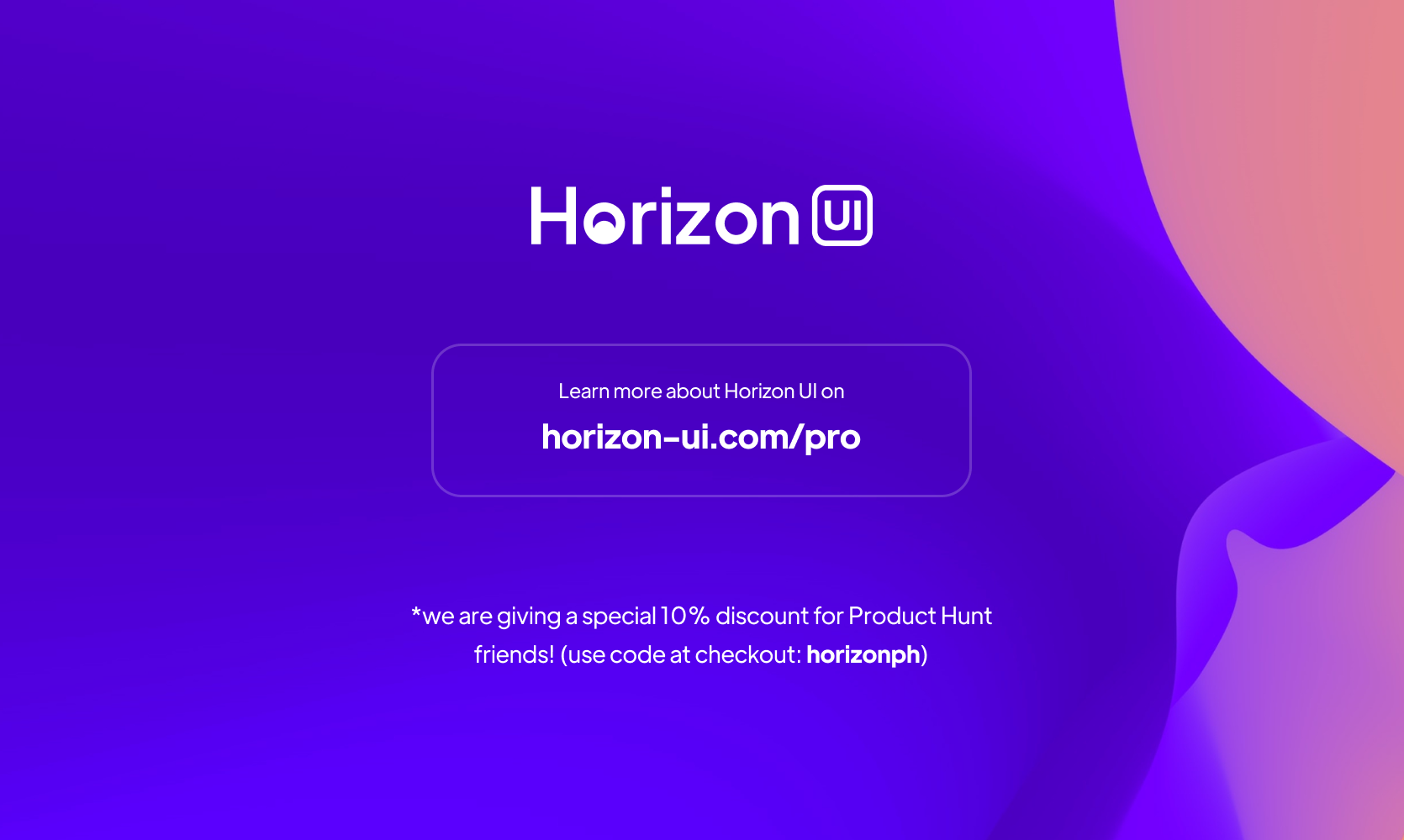 Horizon UI TypeScript Pro media 6