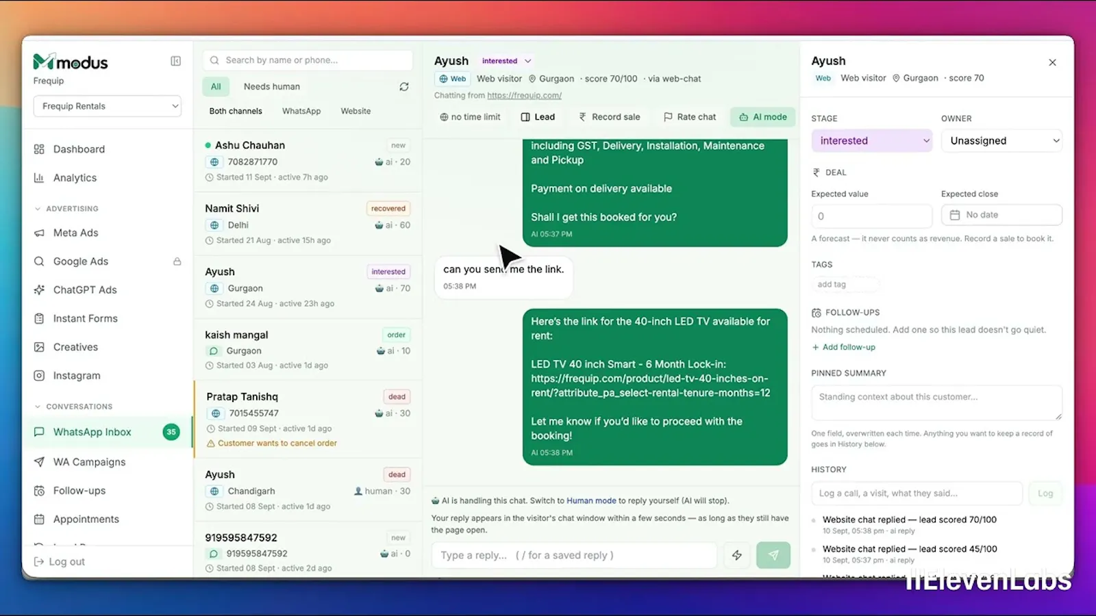 LinkModus screenshot 1 (video preview)
