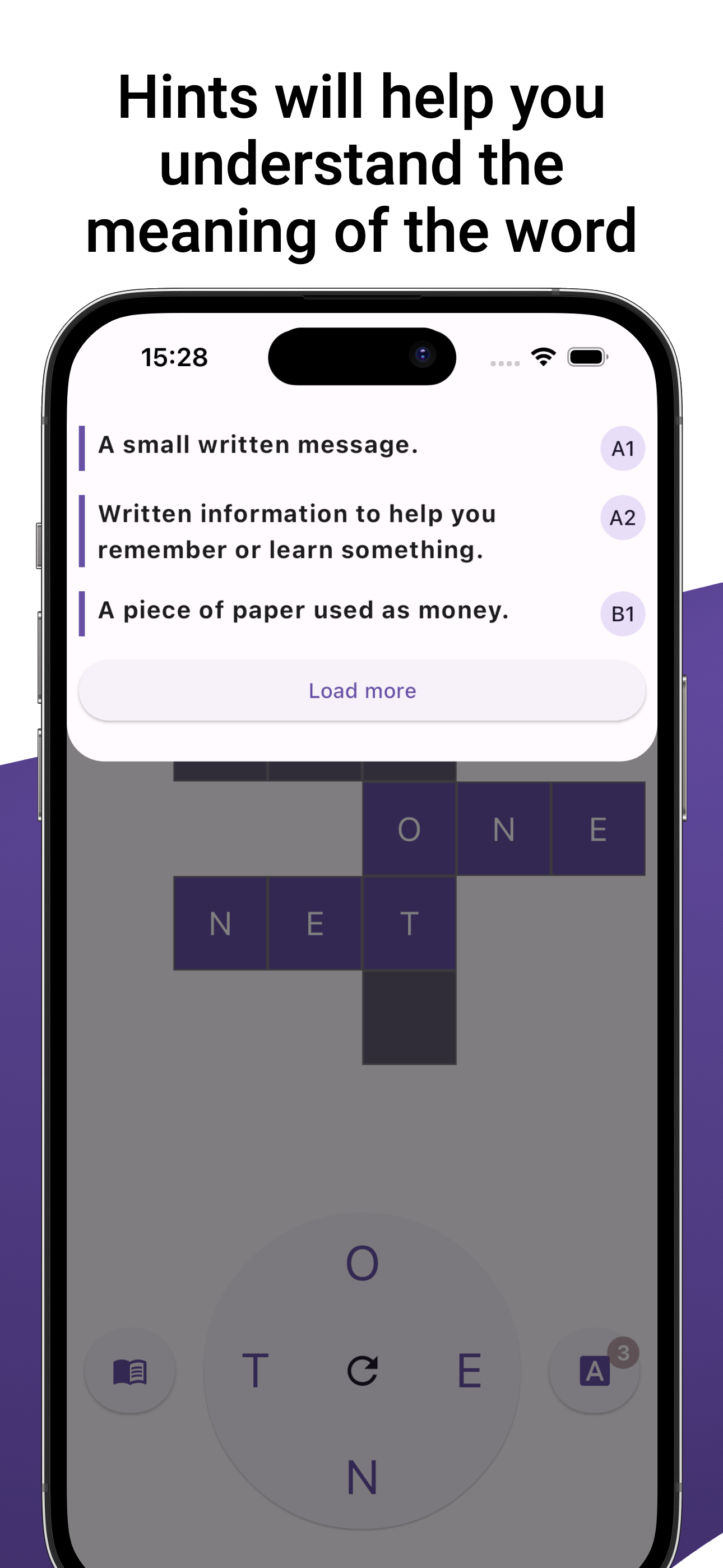 Linguapuzzle - Gioca e impara il vocabolario inglese nei cruciverba media 3