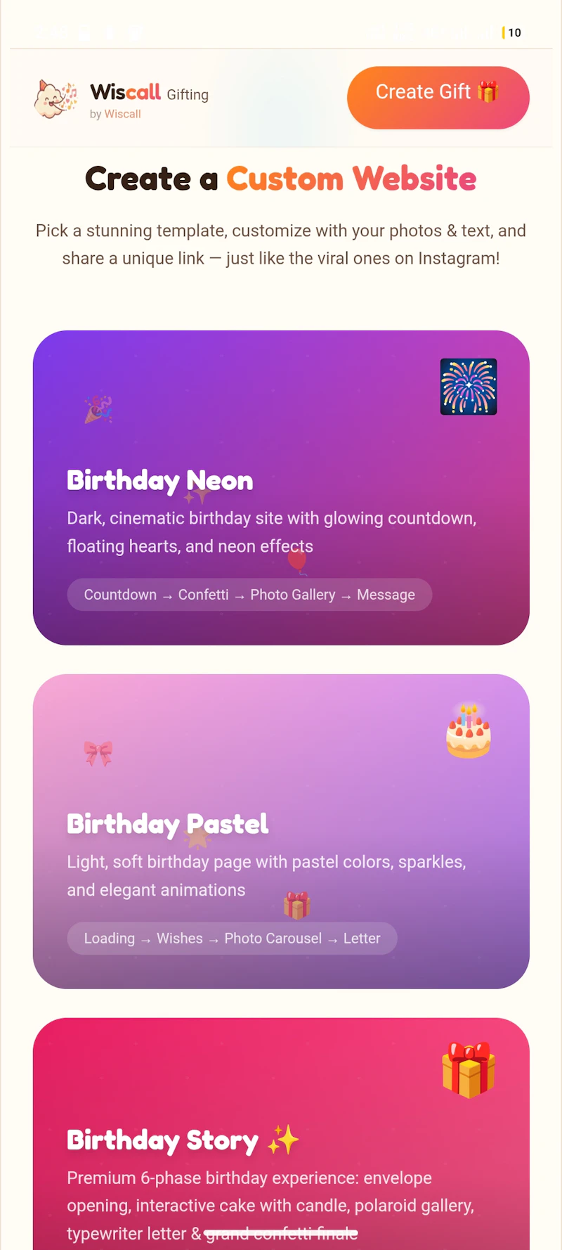 Wiscall screenshot 4