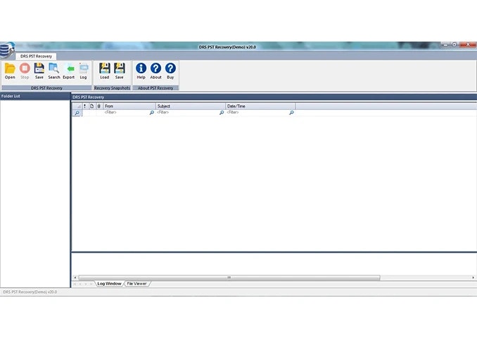 DRS Softech PST Recovery Tool media 1