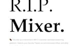 Mixer.RIP image