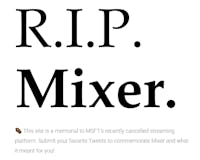 Mixer.RIP media 1