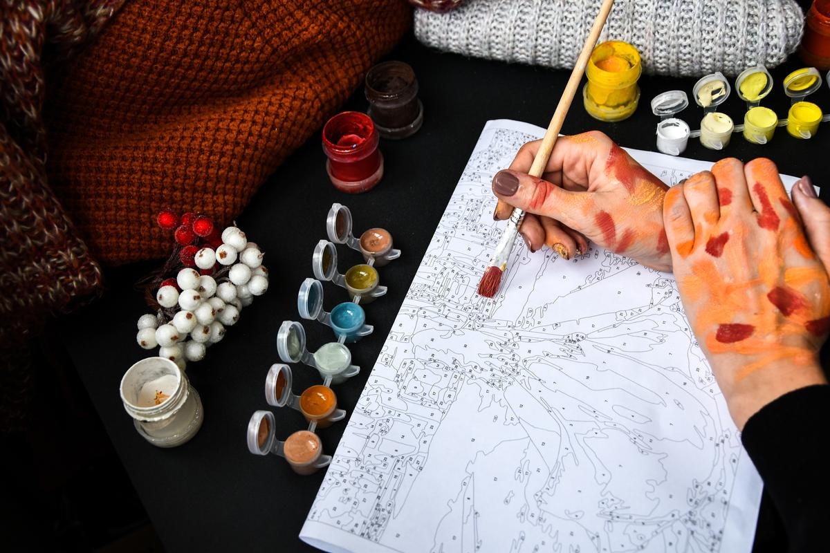 Paint by numbers kits