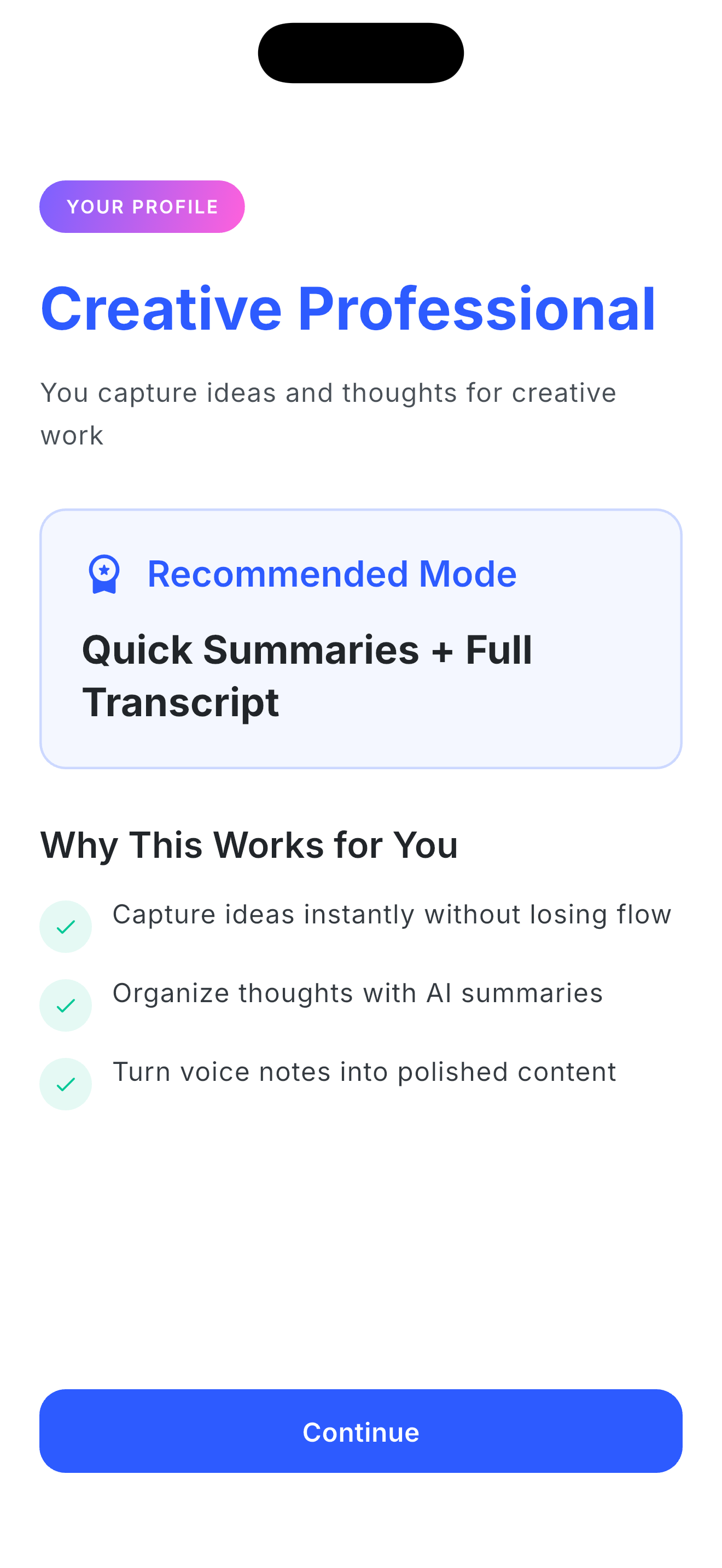 AI Note Transcribe & Summarize  gallery image