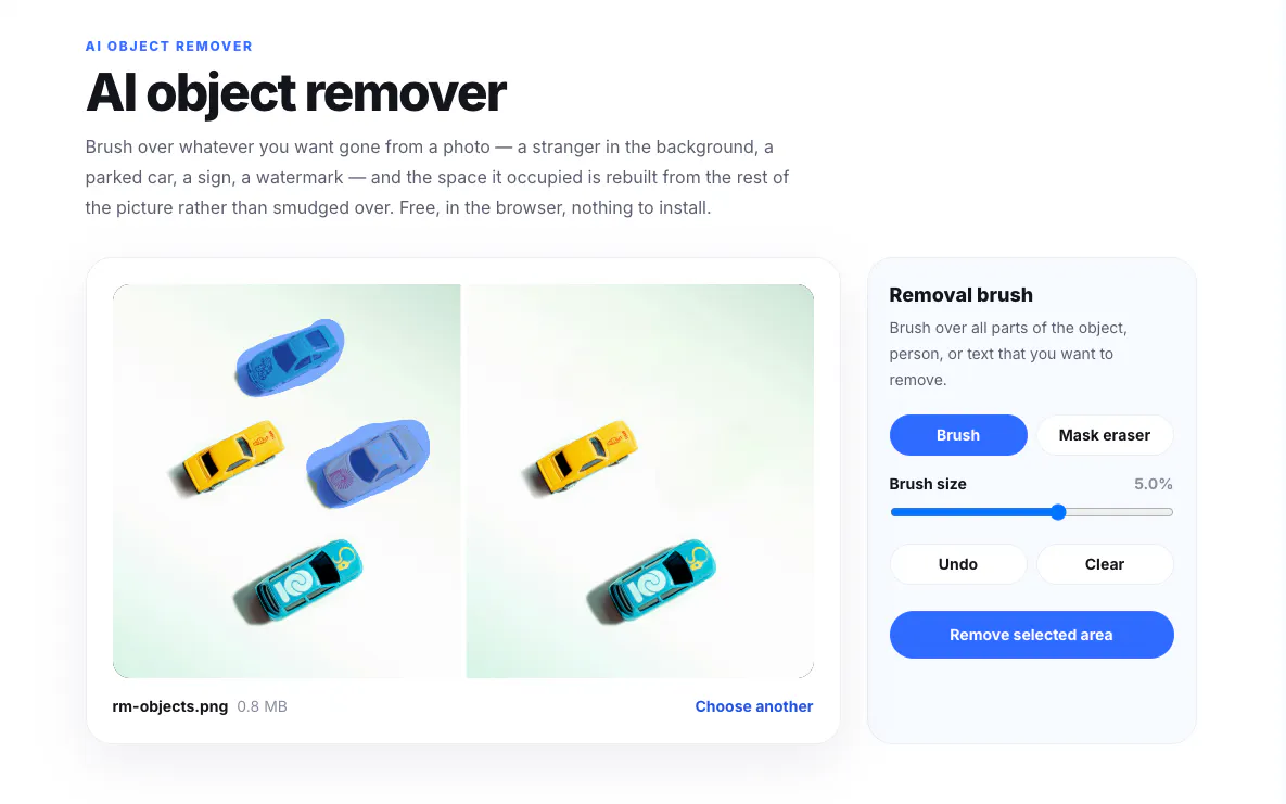 erase.tools — Remove Text From Video gallery image