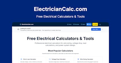 ElectricianCalc.com gallery image