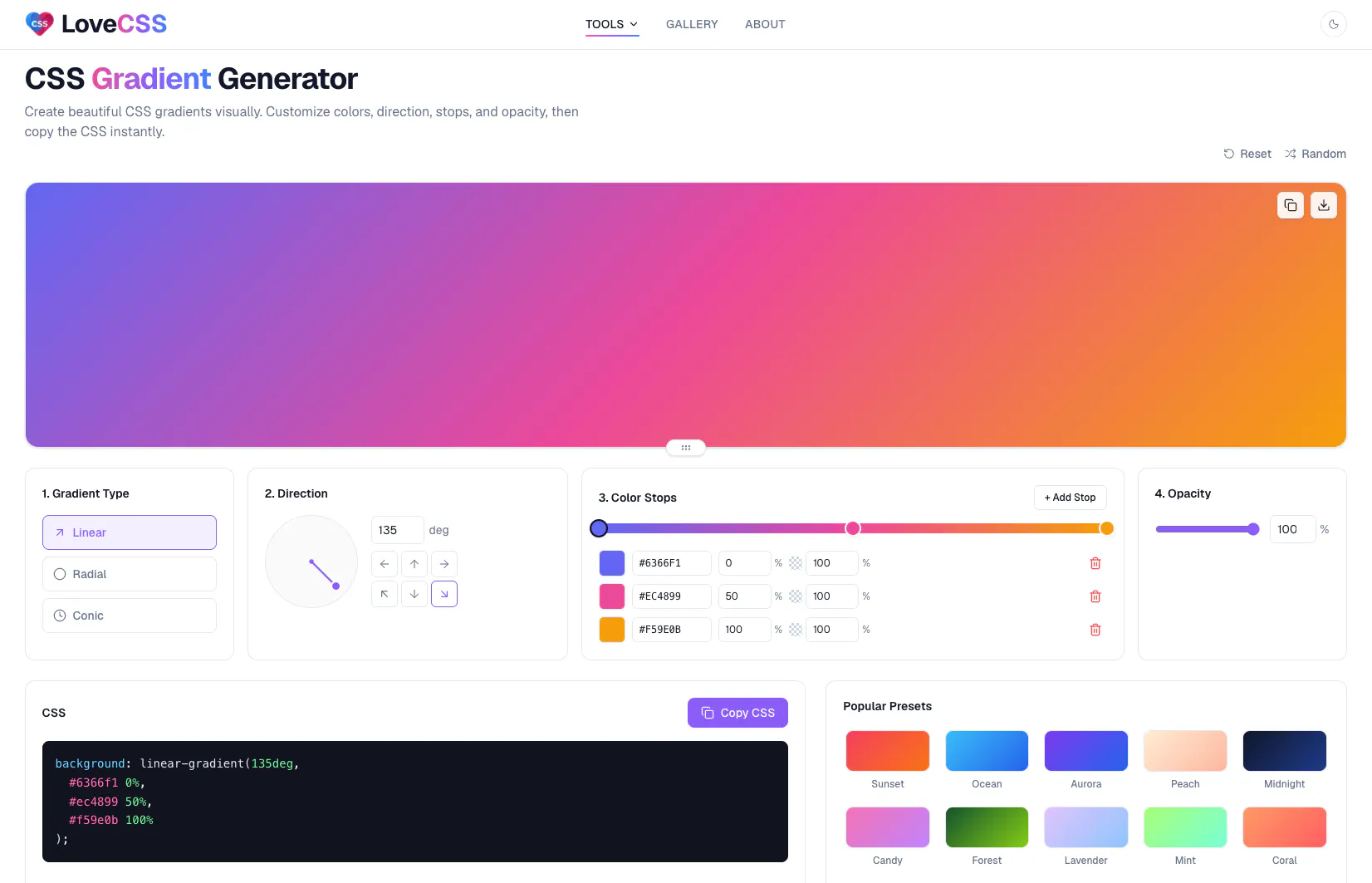 LoveCSS gallery image