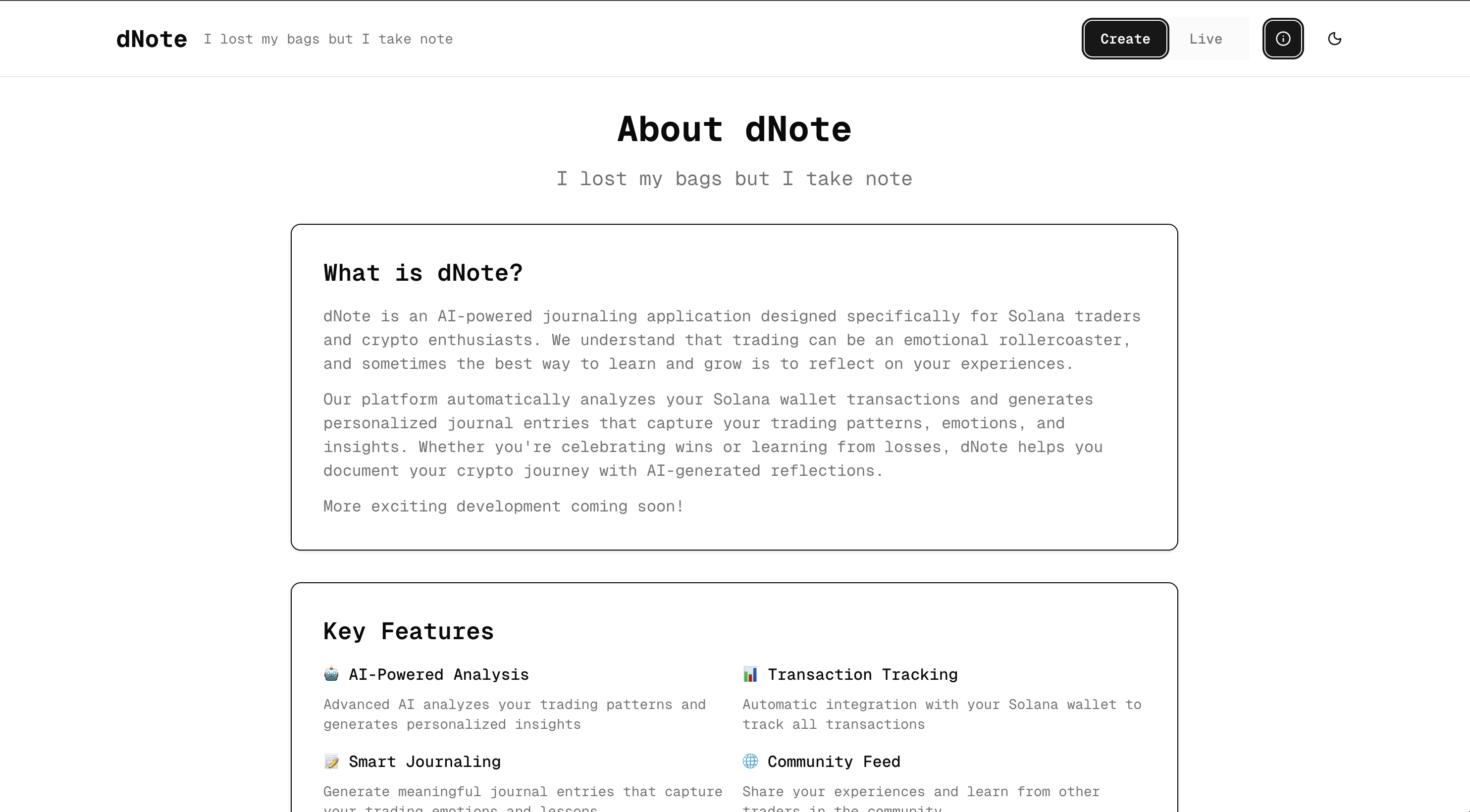 dNote screenshot 1