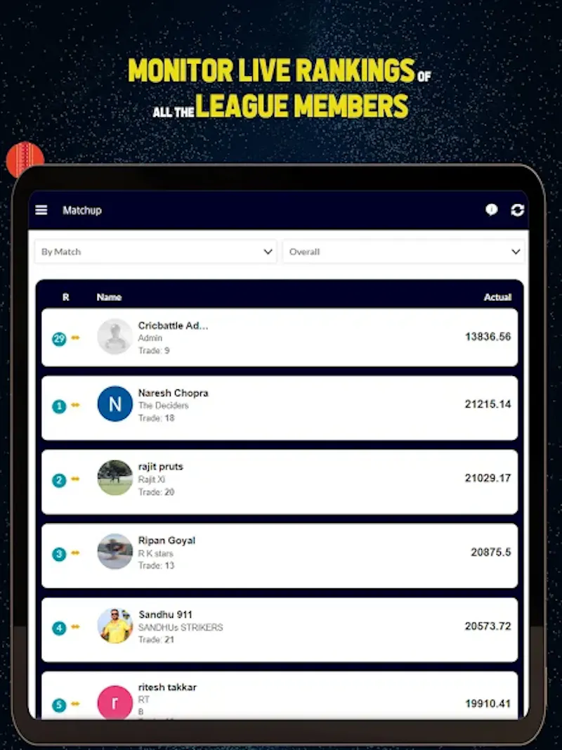 CricBattle Auction House screenshot 12