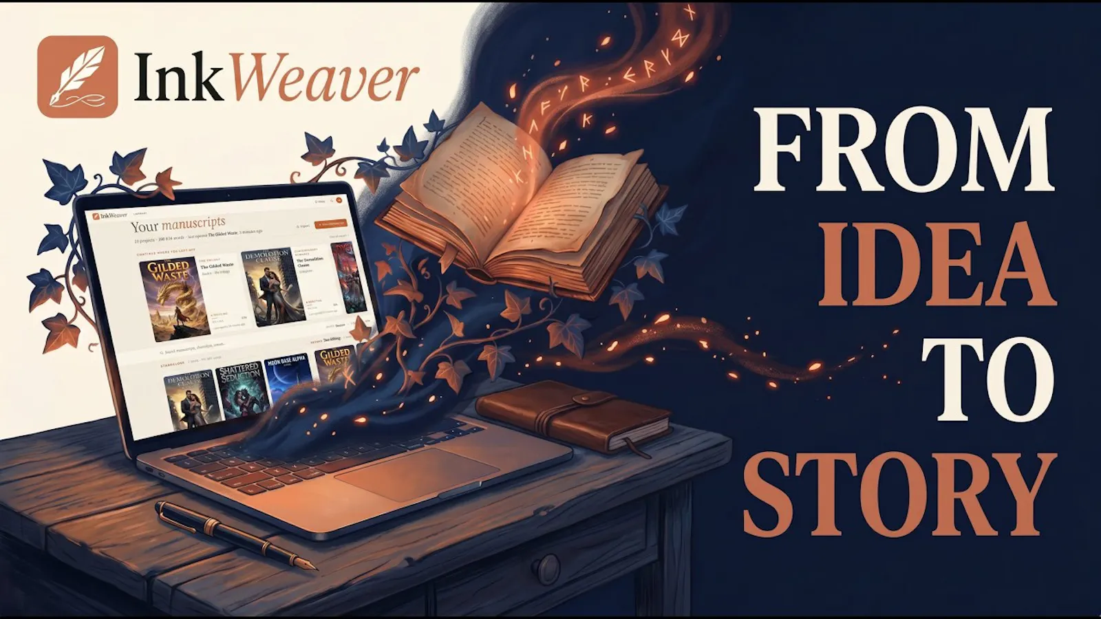 InkWeaver screenshot 1 (video preview)