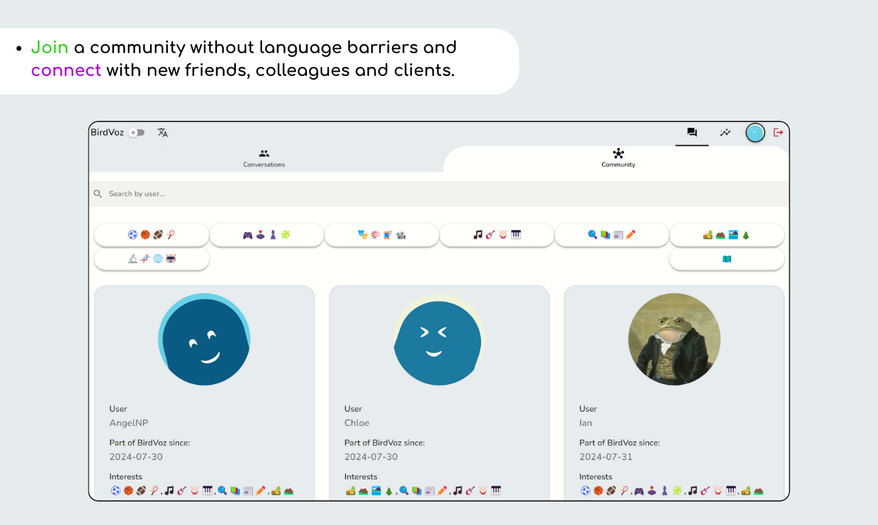 BirdVoz gallery image