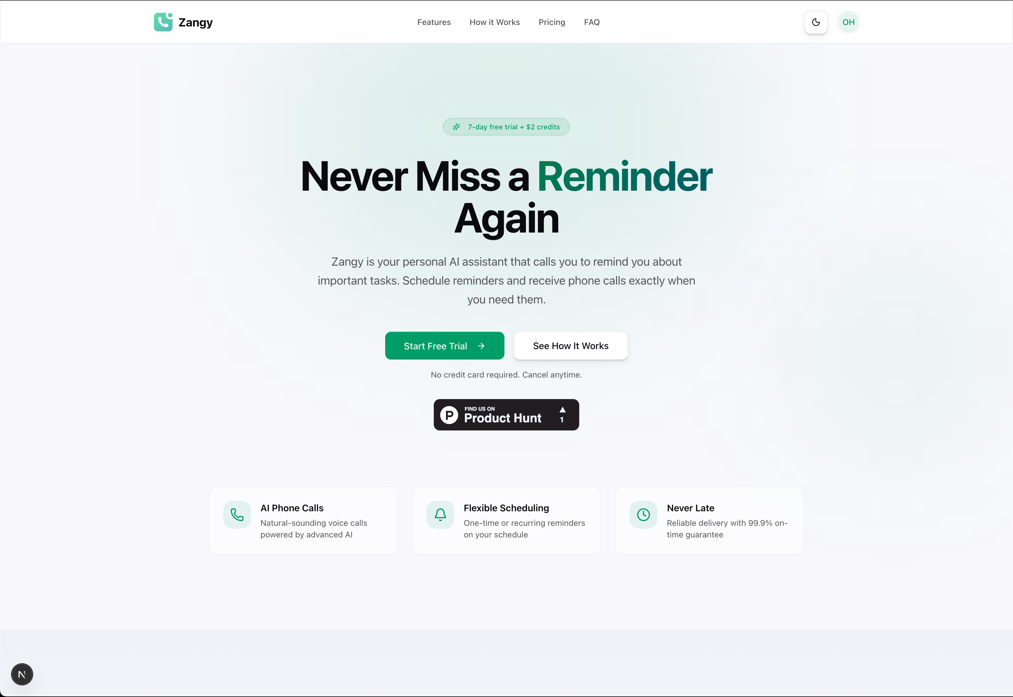 Zangy - AI Reminder Calls gallery image
