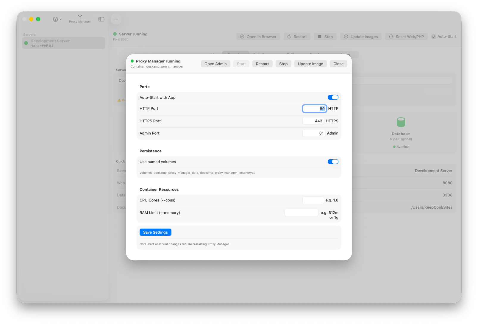 DockAMP gallery image