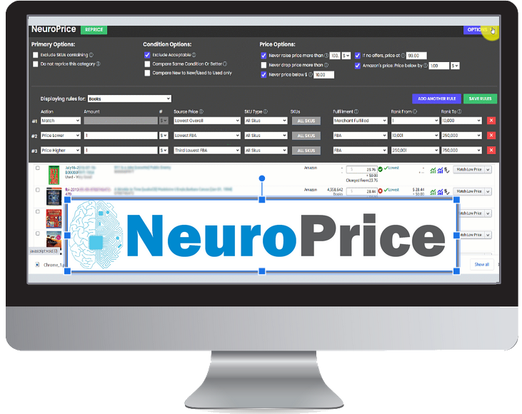 Neuroprice: เครื่องมือ repricing ของ Amazon - คนแรกของ Amazon repricer โดยไม่มี data blindspots media 5