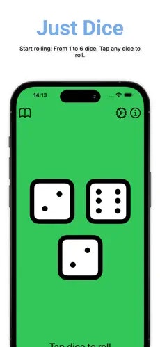 Ứng dụng Dice - Chỉ cần cuộn media 1