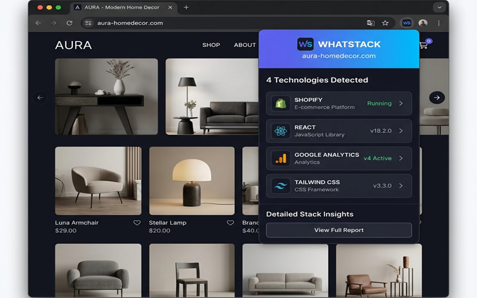 WhatStack screenshot 3
