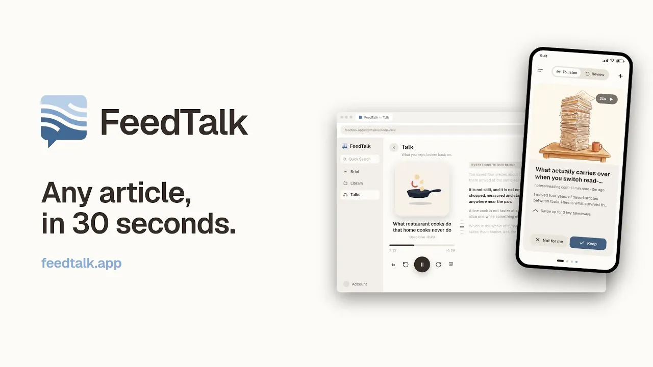 FeedTalk gallery image