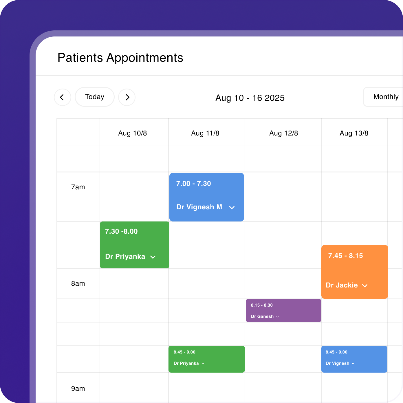 Medycn Prime - Main product screenshot demonstrating key features and user interface
