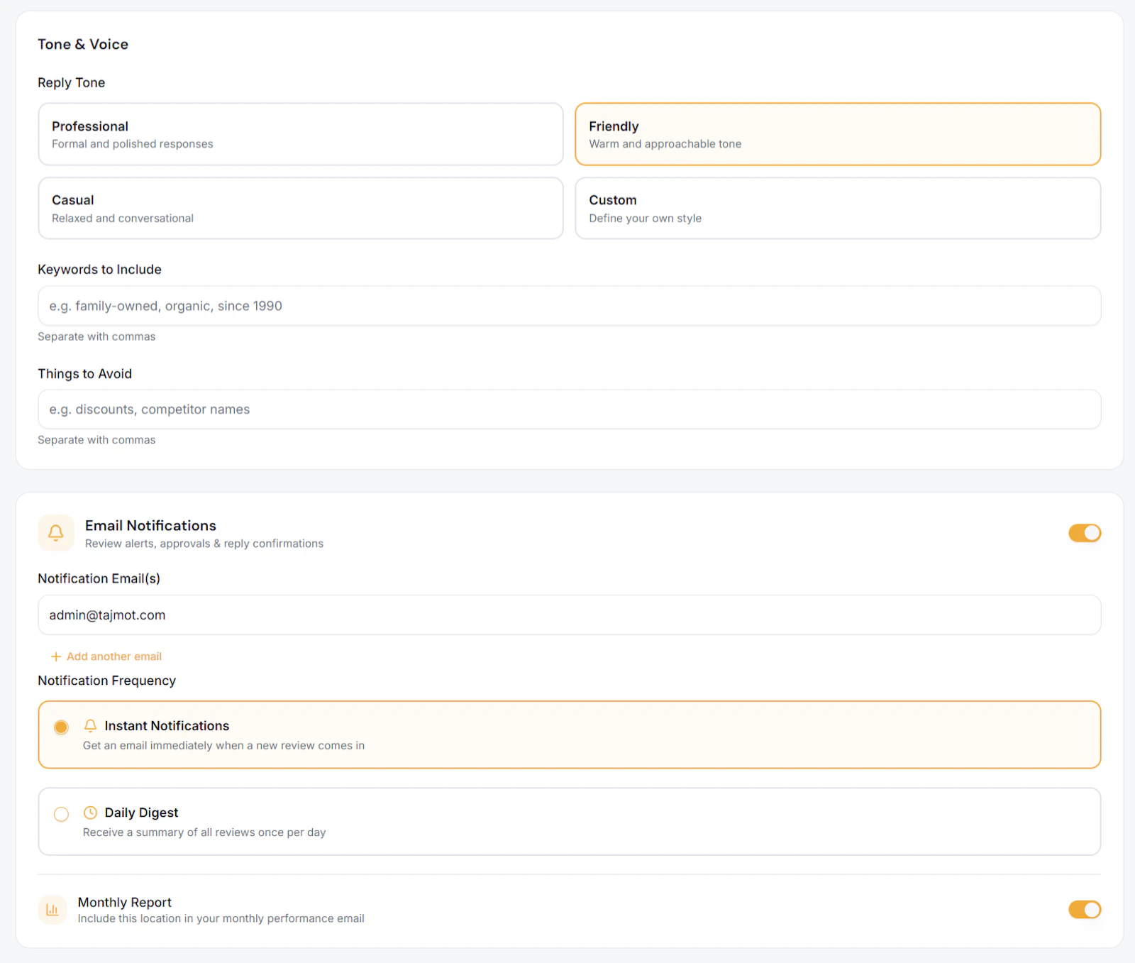 bizafy – Reply For Me screenshot 5