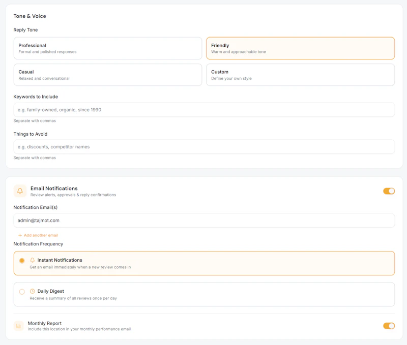 bizafy – Reply For Me screenshot 5