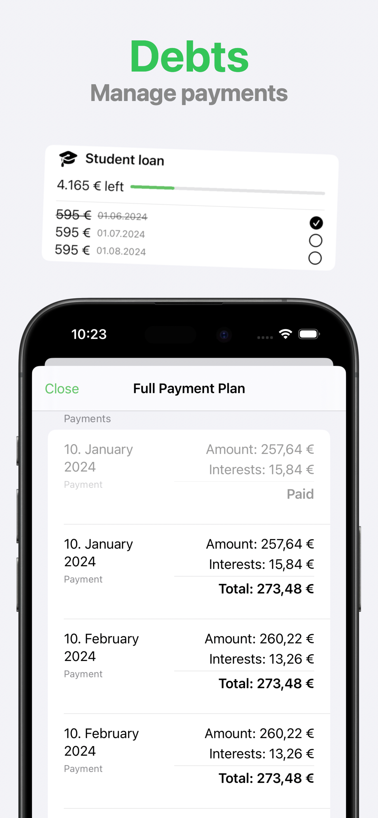 Mídia 9 de Financial - Gerente e Tracker