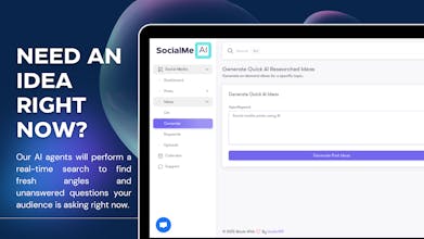 AI-Researched Social Media Post Ideas gallery image