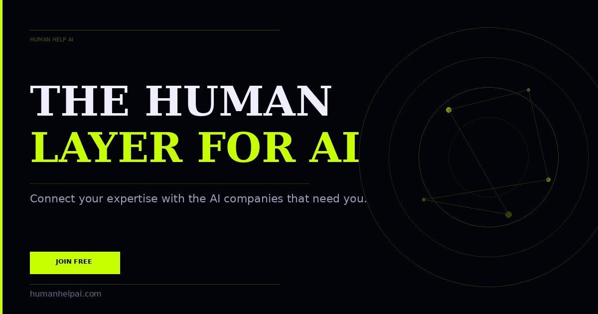 Human Help AI gallery image