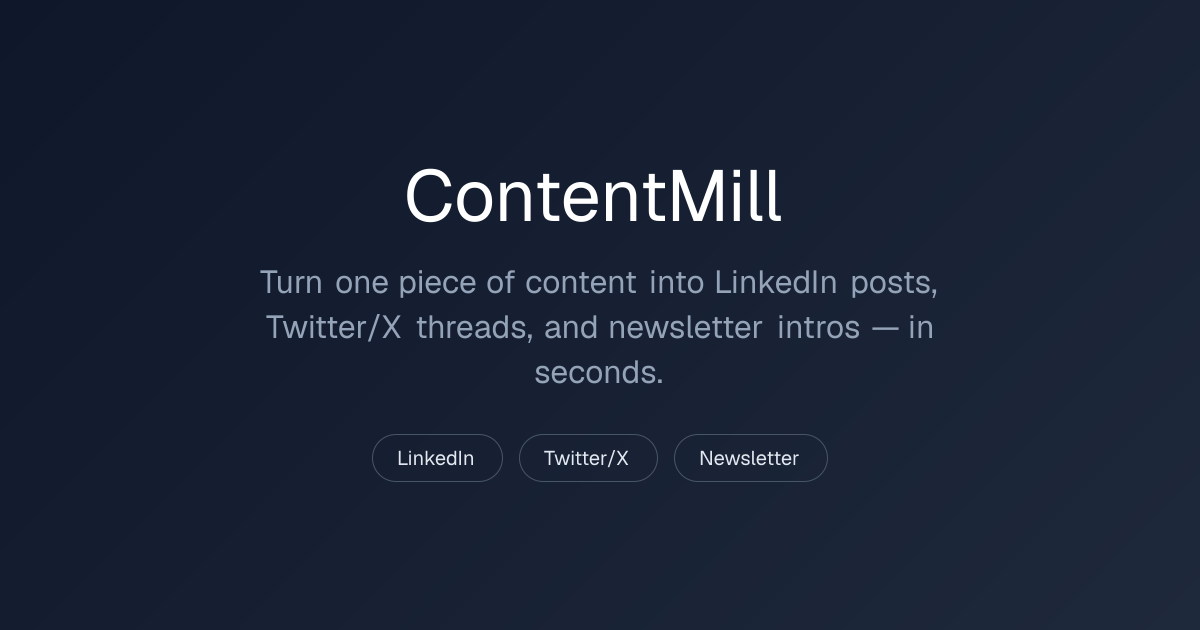 ContentMill gallery image