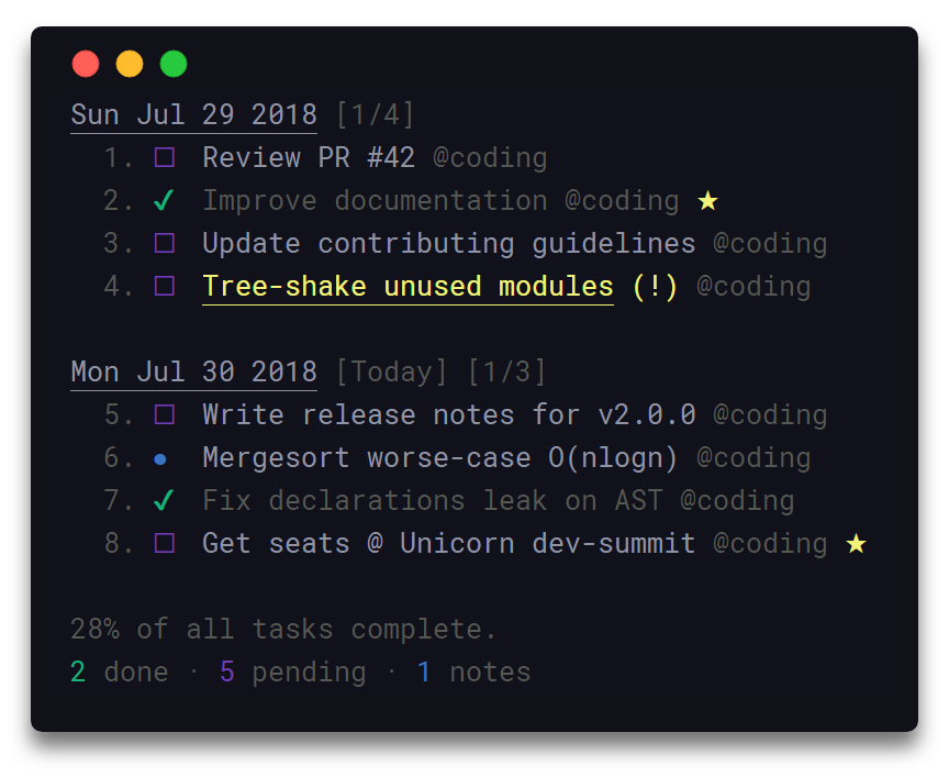 Taskbook gallery image