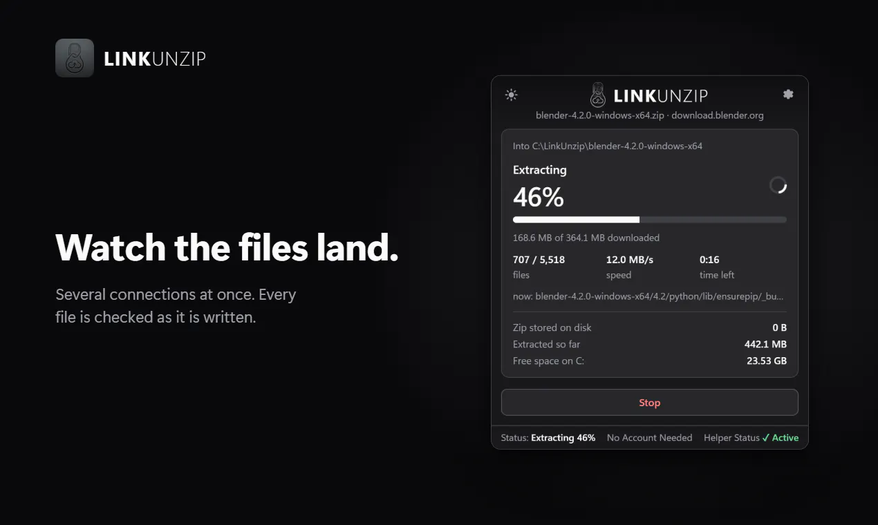 LinkUnzip gallery image